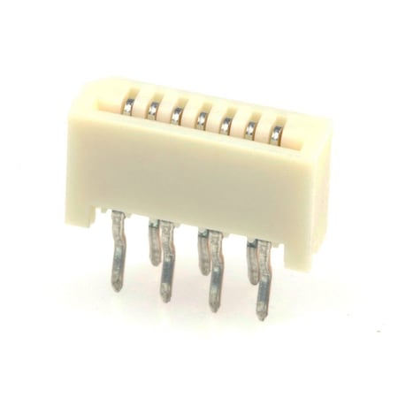 Molex Ffc/Fpc Connector, 7 Contact(S), 1 Row(S), Female, Straight, 0.039 Inch Pitch, Solder Terminal, 528060710